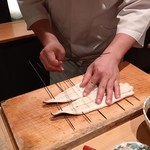 日本料理 楽心 - 店内の一例 2019年07月