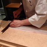 日本料理 楽心 - 店内の一例 2019年07月