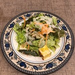 ピッツェリア グランデ バッボ - 前菜とサラダの盛り合わせ