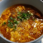 生ホルモン処 おさむちゃん。 - 〆はピリ辛クッパ！
      炭水化物天国の３巡目、明日の朝が怖いですwww