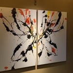 京都幽玄 - 佐々木香菜子氏の作品が飾られた床の間