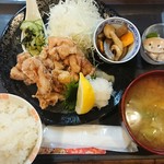 Chisan Chishou Izakaya Tako - おろしぽん酢唐揚げ定食 750円