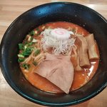 麺の極 はなみち - 激辛味噌（レベル１）