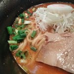 麺の極 はなみち - 激辛味噌（レベル１・アップ）