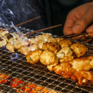 Joshu Akagi chicken Grilled skewer