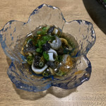 Shokushudokoro Inaba - 石鯛の湯引き