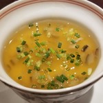 馳走 啐啄一十  - ③羅臼昆布出汁の冷製茶碗蒸し、鼈(すっぽん)(長崎県島原産)餡
      産卵期は夏、旬は冬。
      鼈は獣臭を感じ易いのですが、勿論こちらでは心配無用。
      滋味深くコクがあり、食べ易く美味しい♪