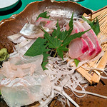 Isari bi - 地魚盛合わせ(一人前) 880円