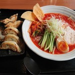 羅妃焚 - 辛冷麺ストロング　餃子