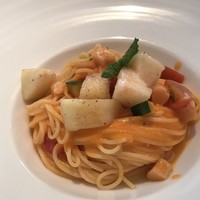 Furutoshi - 桃とトマトの冷製フェデリーニ