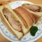 コメダ珈琲店 - ホットサンドあみ焼きチキン