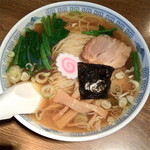 一平食堂 - ラーメン（￥560）同行者の注文した品。2012_1_16訪問