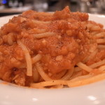 PASTAVOLA - タコとイカのボロネーゼ・パスタ