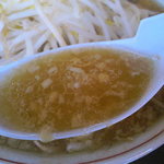 村山ホープ軒 - ２０１２年１月撮影　ラーメン大盛りのニンニク・もやし追加【９５０円】