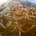 村山ホープ軒 - ２０１２年１月撮影　ラーメン大盛りのニンニク・もやし追加【９５０円】