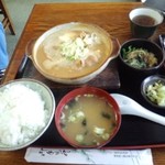 香とり - もつ煮鍋定食