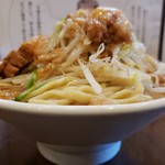 麺屋 歩夢 - アブラ野菜マシ