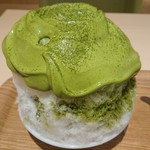 Maccha Hausu Maccha Kan - 【抹茶のかき氷：アップ】
                        抹茶の緑って綺麗ですよね～( *´艸｀)