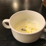トラットリアイタリア - じゃがいもの冷製スープ