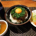 おとなのヒッコリー - ◆ジャーマンハンバーグ丼◆白米大盛り無料1230円♪