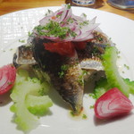 レ ファーブル ボンジュール - イワシフィレの炙り焼