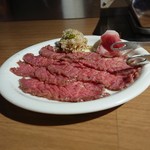 山形牛一頭買いITAMAE焼肉 美美 - ねぎ牛タン塩 201907