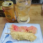 伊勢屋酒店 - じゃがいもと紅生姜。