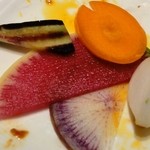 田島亭 - お野菜きれいです。