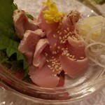 和菜はなたれ - 地鶏のたたき刺　790円