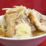 ラーメン二郎 - ラーメン小＋ニンニク