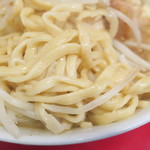 ラーメン二郎 - 麺