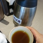 そば酒房　蕎麦しん - 蕎麦湯