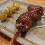 とり喜 - 銀杏とハツ