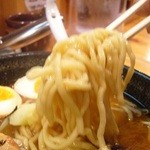 光醤 - 太麺で食べる特製光醤ラーメン