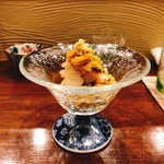 心粋厨房 獬 - 混ぜご飯＋白えび＋雲丹♡