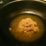 ラ・ボンヌターブル - スープドポワッソンなリゾット。これ単品でもっと量多くしても池る！！v(￣Д￣)v 遺影
