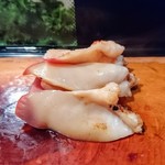 春寿司 - ホッキの炙り