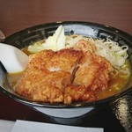 CoCo壱番屋  - うまこくカレーらーめん＋パリパリチキン［¥992］