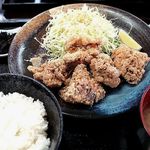 味民 - からあげ定食　550円