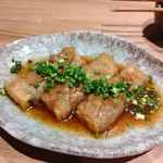 瓦.Tokyo 神田Y-STYLE - 厚揚げのバラ肉巻き