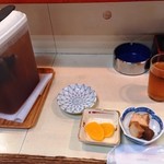 Miyako - 麦茶と小鉢