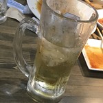 カルビ屋 慶 - 梅酒のソーダ割