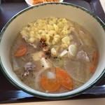 山王一丁目食堂 - 天かすは自分で入れてます