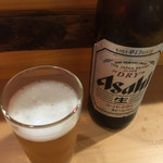 博多のおでん - 瓶ビール (400円)
