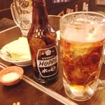 花咲一丁目酒場 - 生からホッピーにしました。