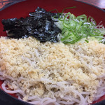 そば処わらべや - ぶっかけ550円