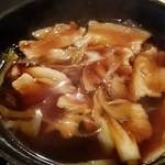 むさしのうどん桜 - ひやしやの肉汁