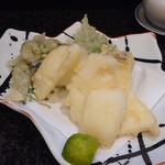 千石寿司 - コウイカの天婦羅