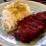 広小路キッチンマツヤ - ランチ ロース味噌カツ定食
