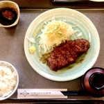 広小路キッチンマツヤ - ランチ ロース味噌カツ定食